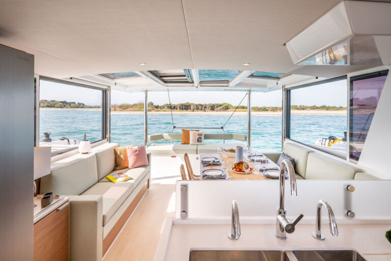 Bali Catamarans Interior